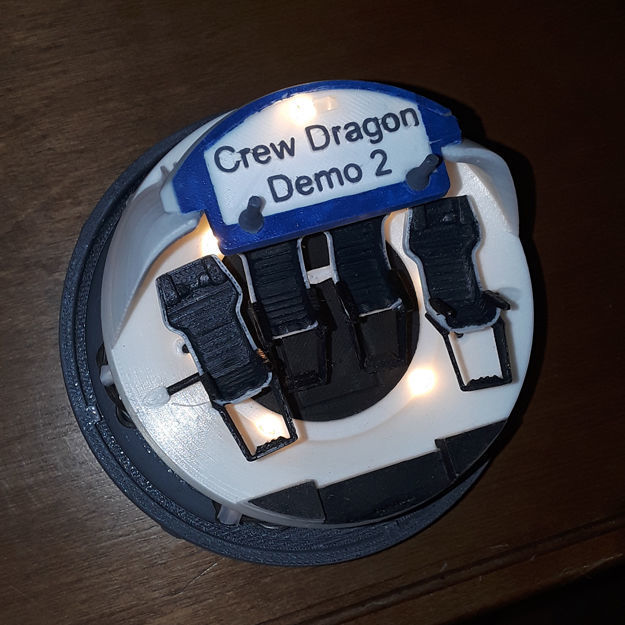 Crew Dragon Endeavor 3D print model_19