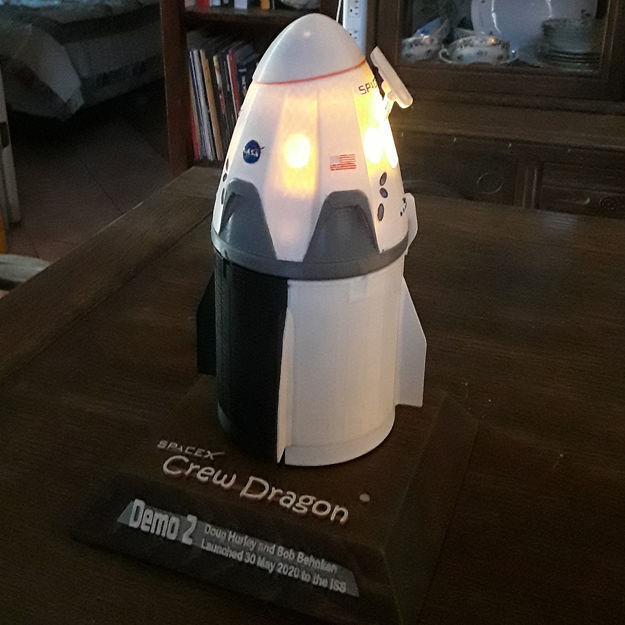 Crew Dragon Endeavor 3D print model_28