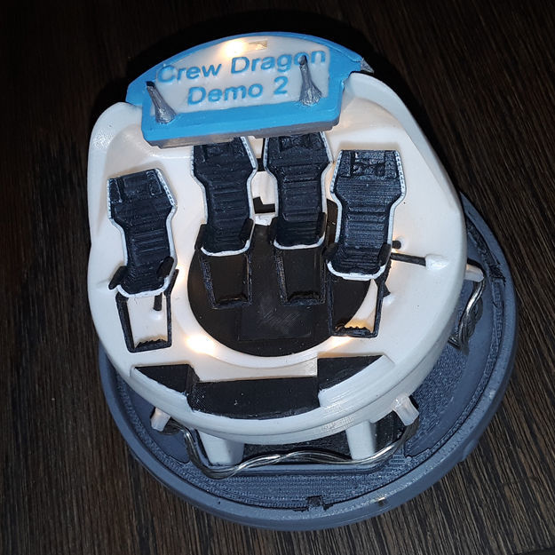 Crew Dragon Endeavor 3D print model_20