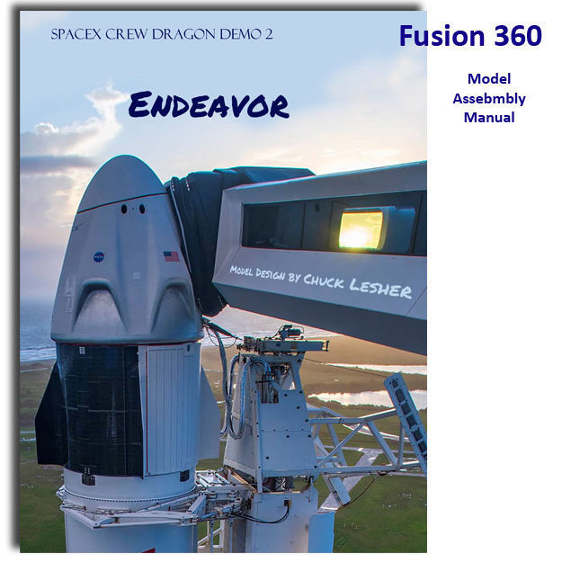 Crew Dragon Endeavor 3D print model_3