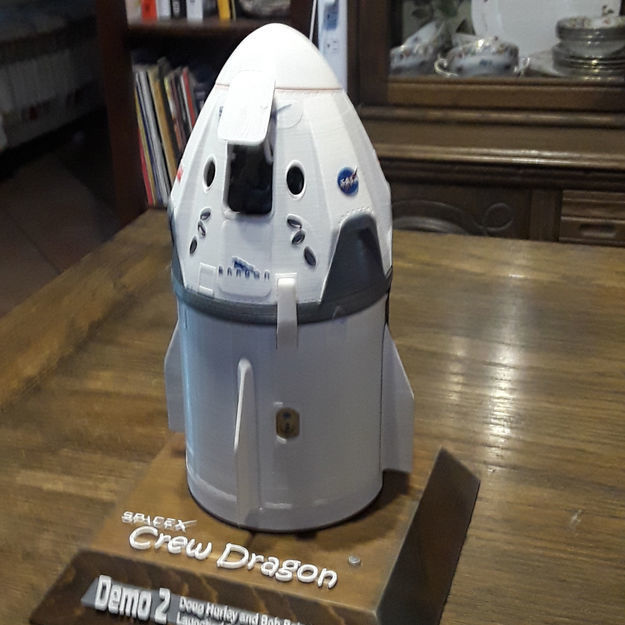 Crew Dragon Endeavor 3D print model_27