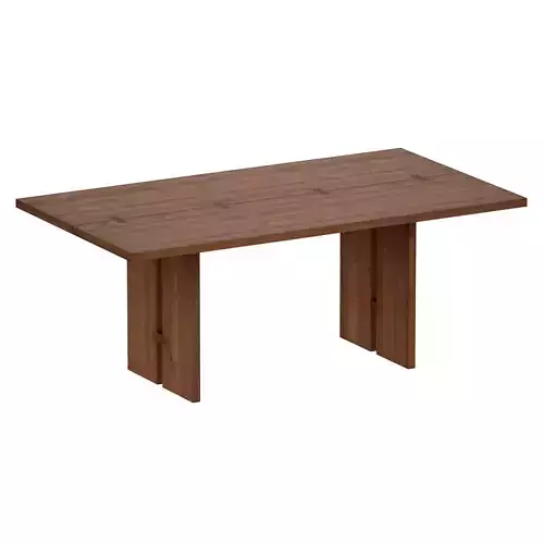 Monarch Shiitake Dining Tables Crate and Barrel 3D model