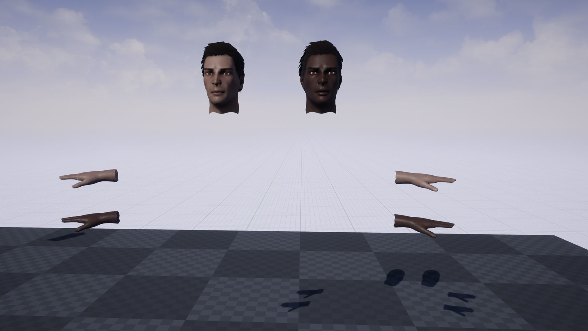 Priest Low-poly 3D model_32