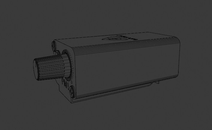 pm1 audio Low-poly 3D model_8