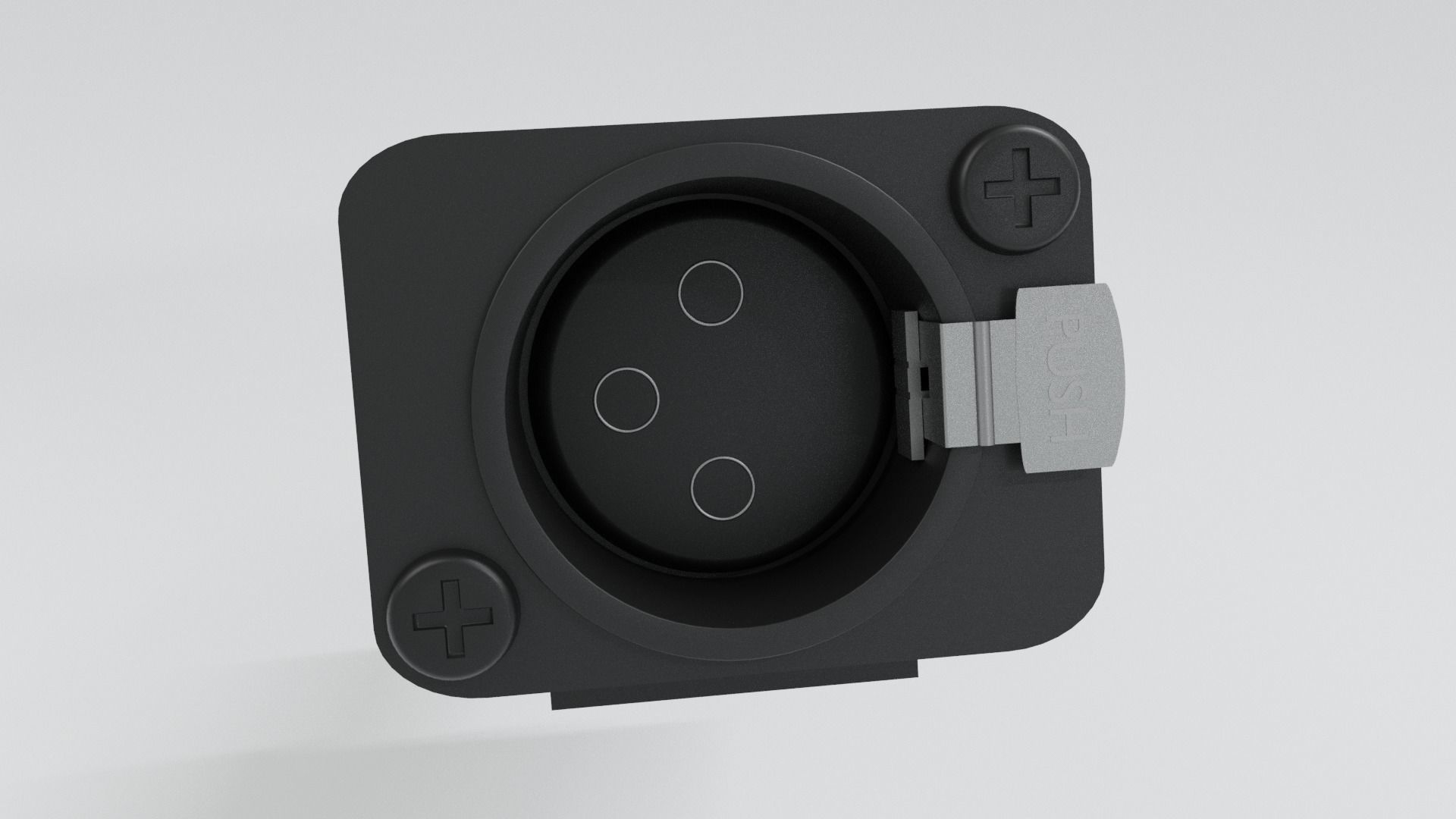 pm1 audio Low-poly 3D model_2