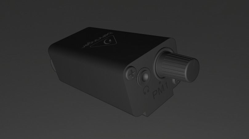 pm1 audio Low-poly 3D model_3