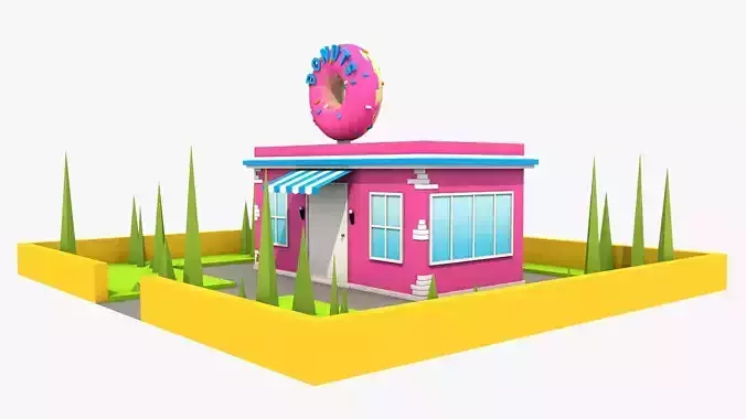 Donuts Candy shop