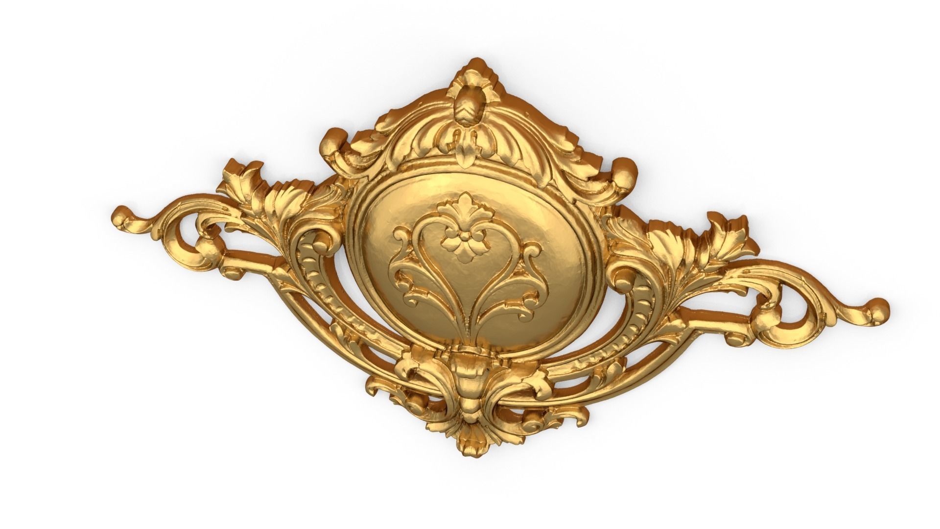 Classic decor ornament 26 3D print model_4