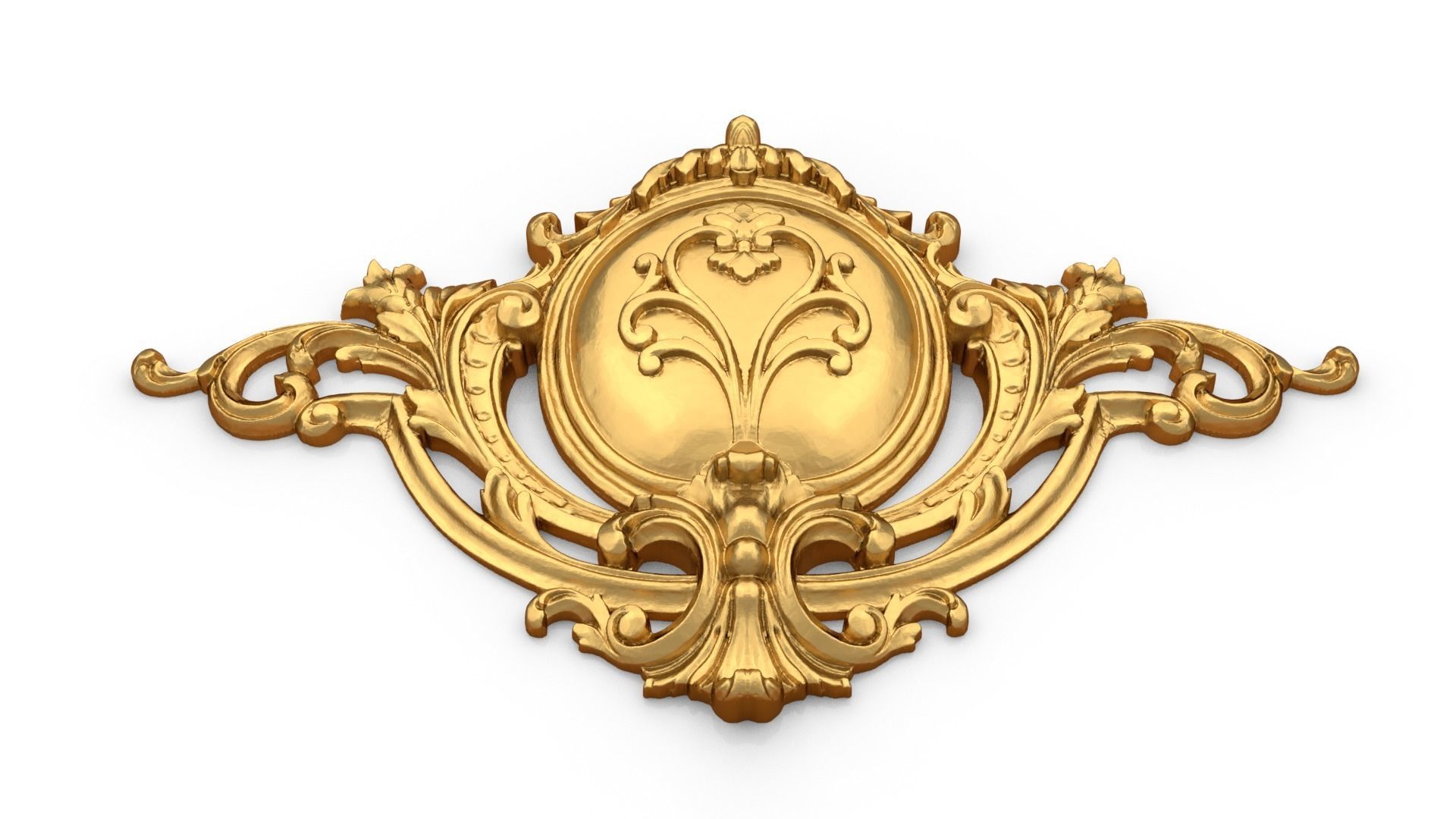 Classic decor ornament 26 3D print model_3