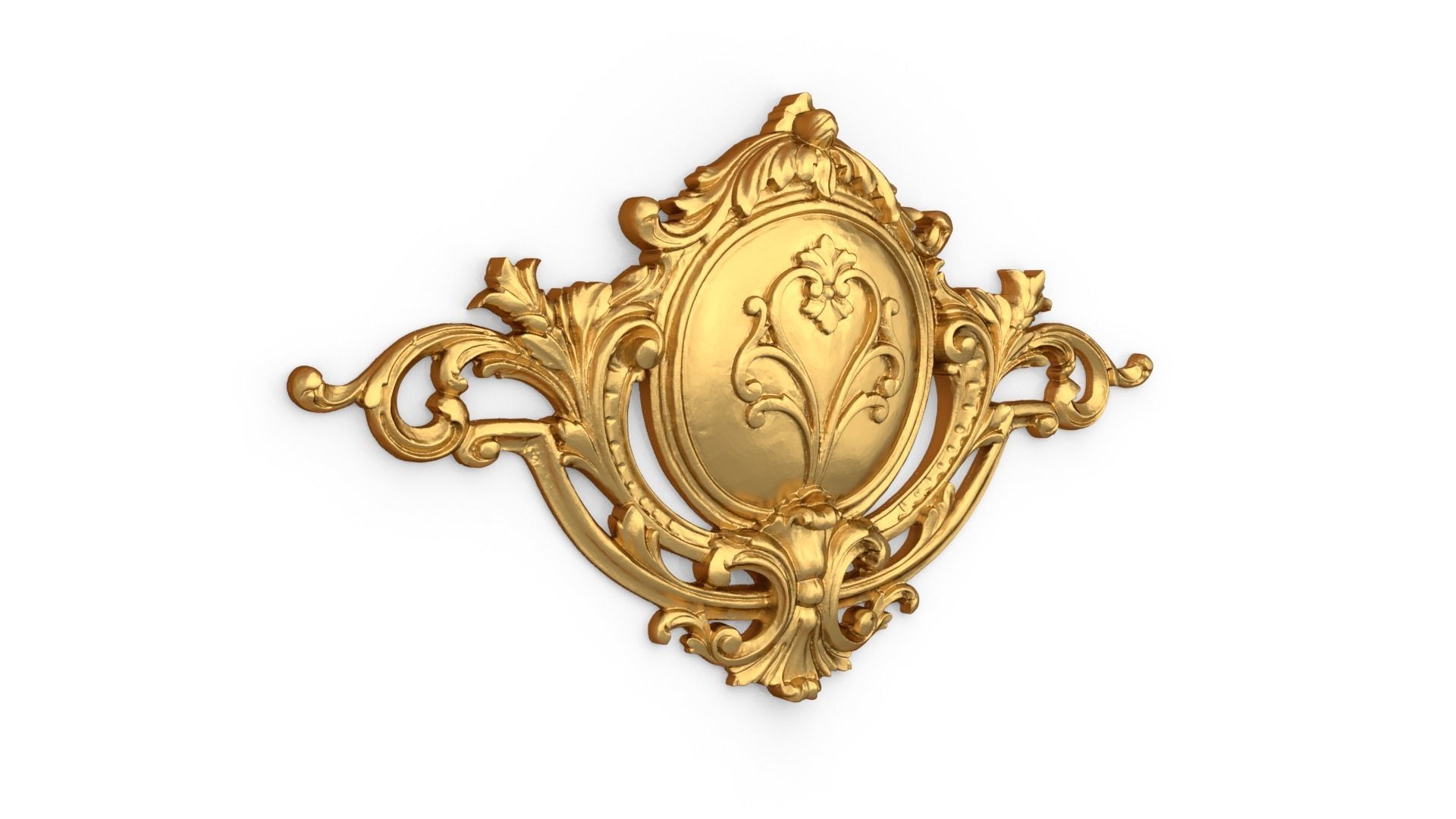 Classic decor ornament 26 3D print model_1