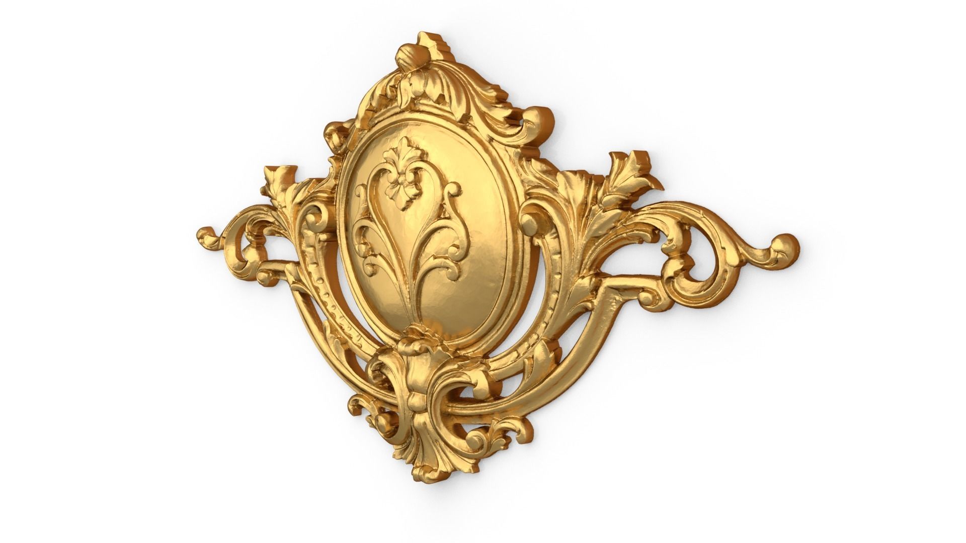 Classic decor ornament 26 3D print model_2