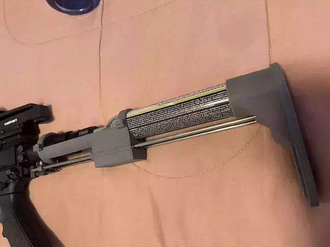 Butt stock CO2 20 gram tank  3D print model