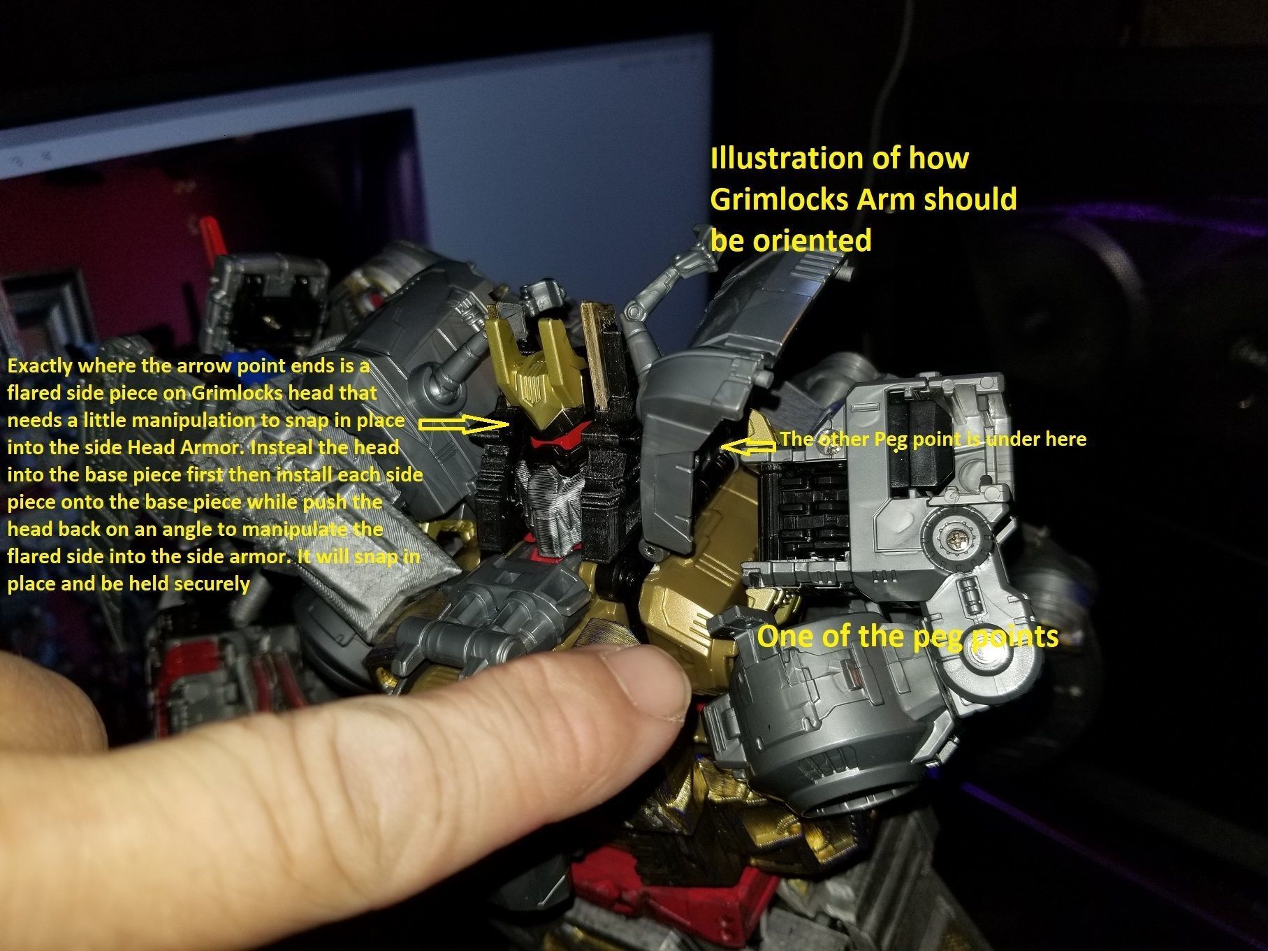 Upgrade Kit for BMB Oversized Volcanicus 3D print model_21