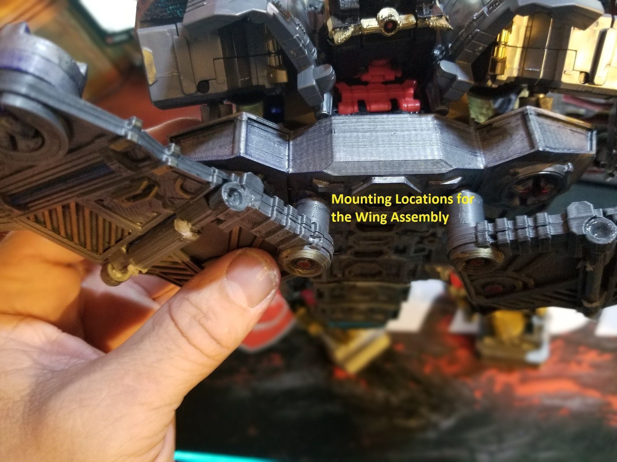 Upgrade Kit for BMB Oversized Volcanicus 3D print model_22