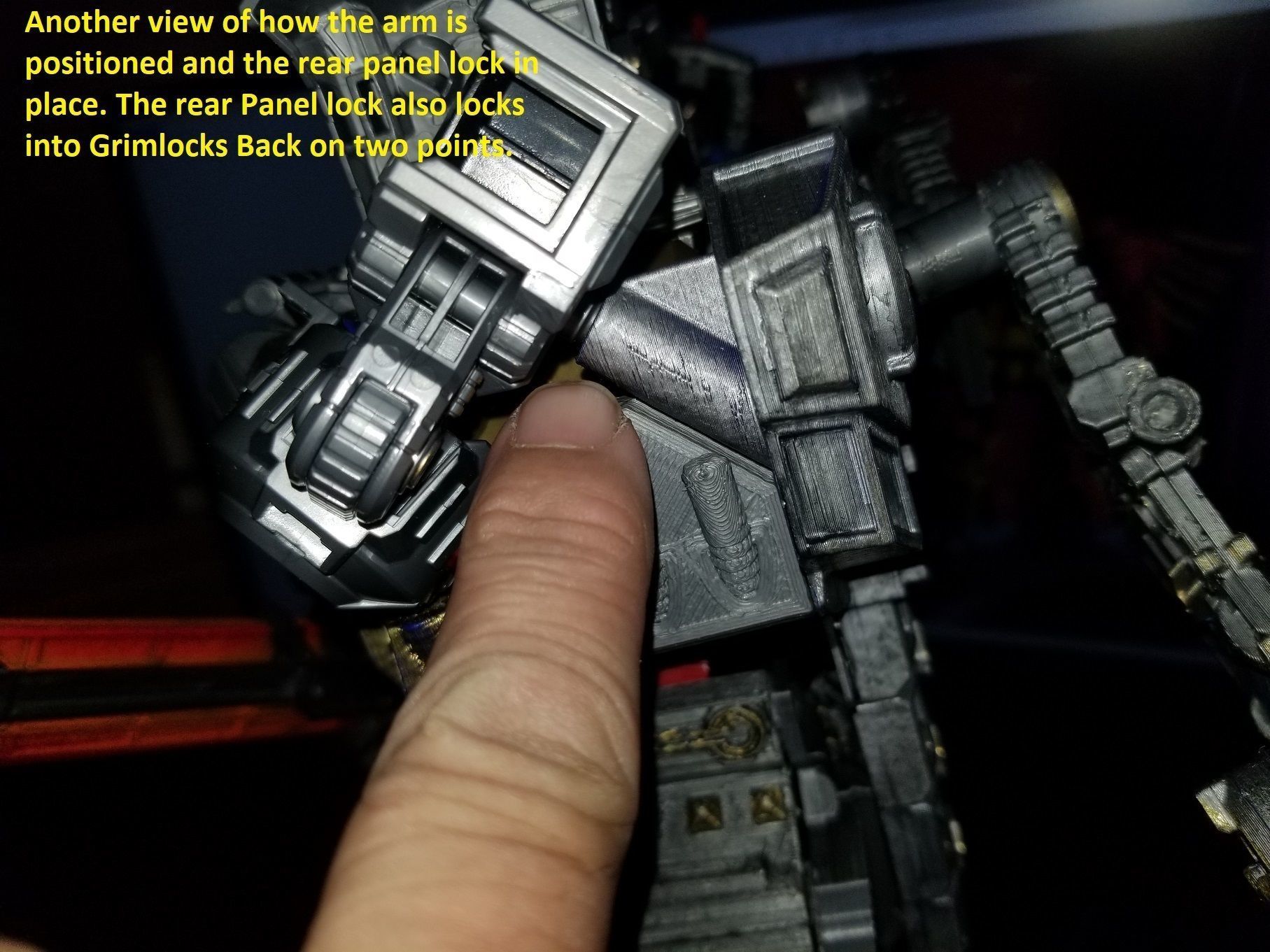 Upgrade Kit for BMB Oversized Volcanicus 3D print model_17