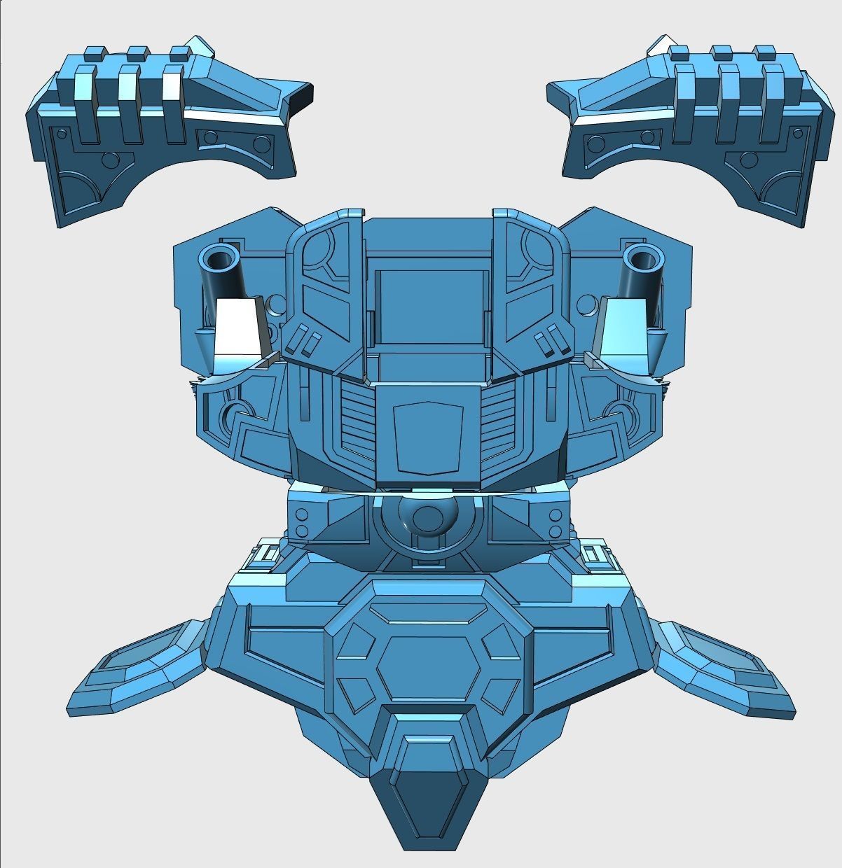 Upgrade Kit for BMB Oversized Volcanicus 3D print model_12
