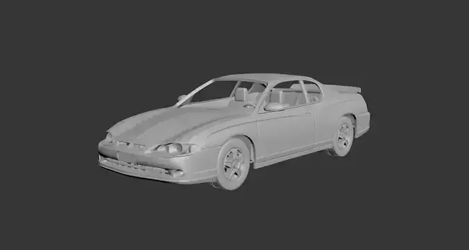 Chevrolet Monte Carlo 2005 3D print model