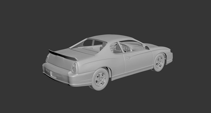 Chevrolet Monte Carlo 2005 3D print model 4