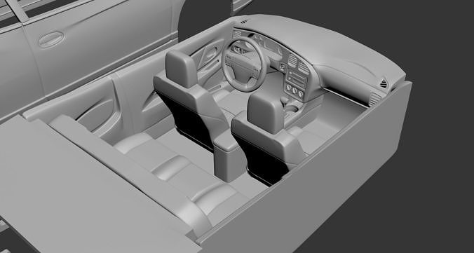 Chevrolet Monte Carlo 2005 3D print model 7