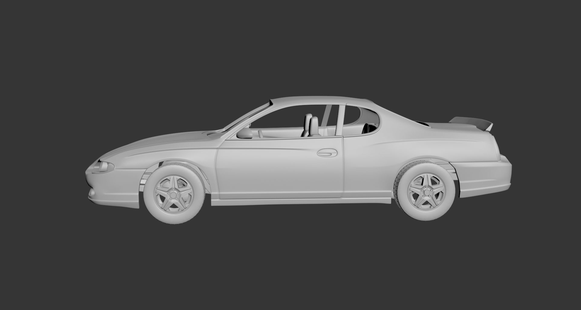 Chevrolet Monte Carlo 2005 3D print model_1