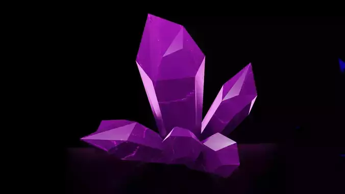Crystal Pack 3D Model