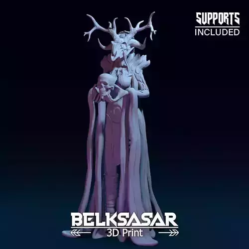 Female Wendigo 3D print model