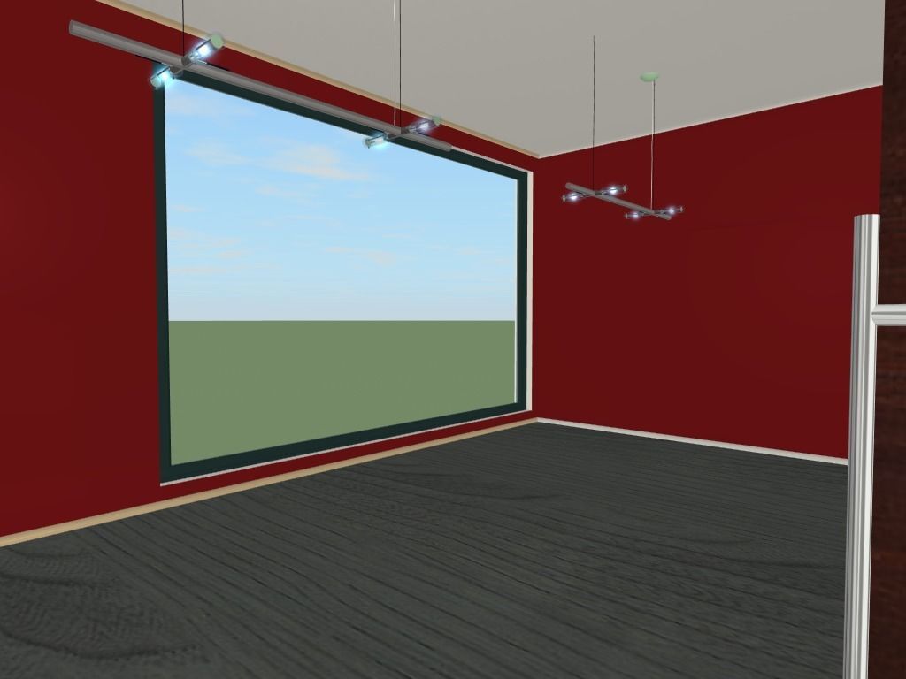 Getaway house with balcony 3D model_35