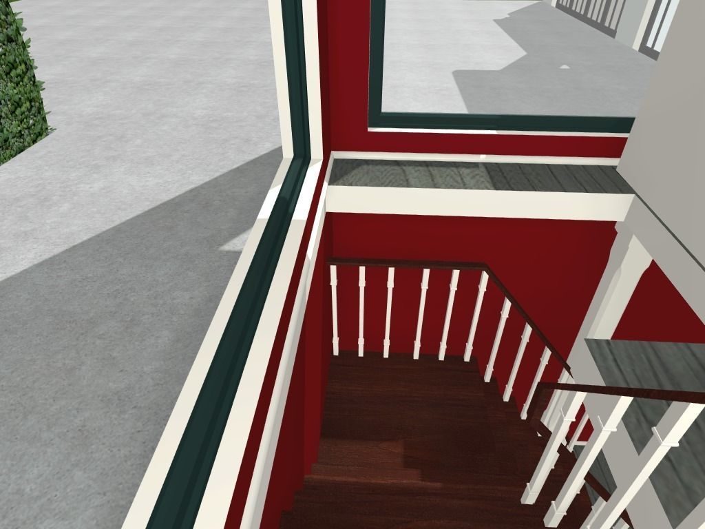 Getaway house with balcony 3D model_51