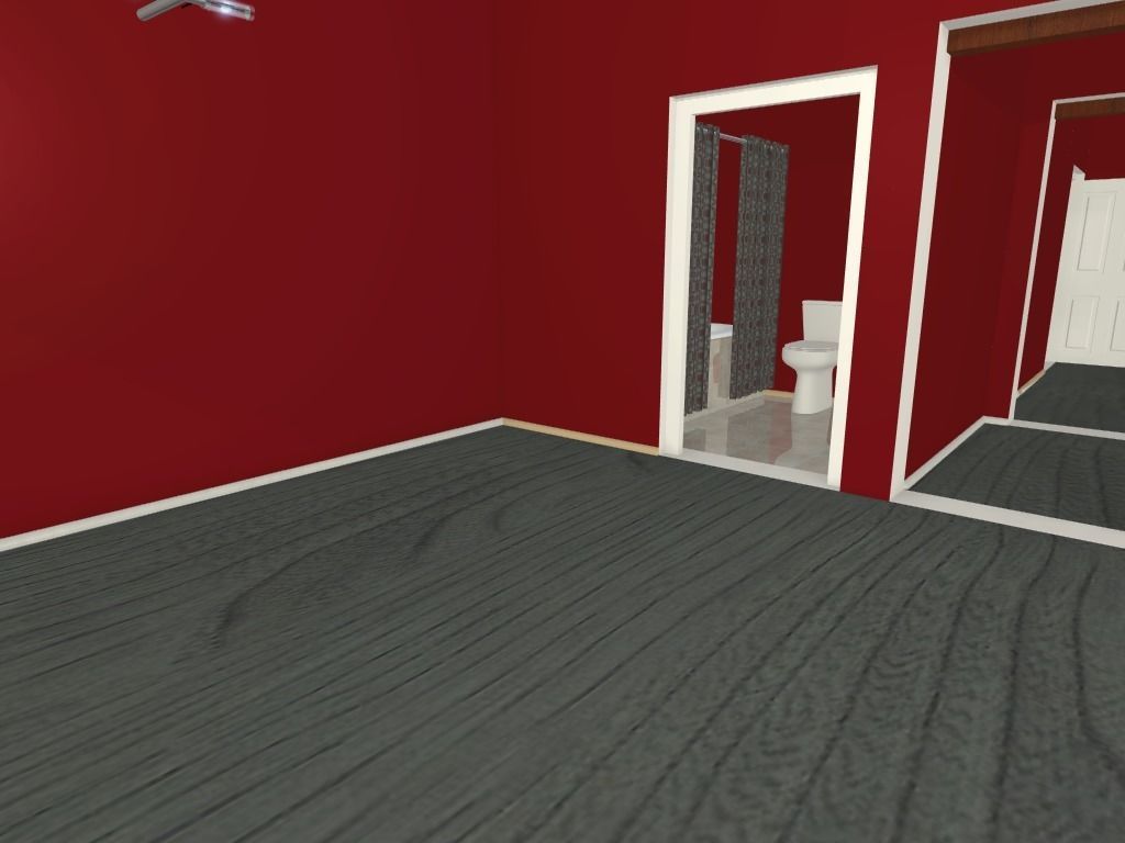 Getaway house with balcony 3D model_31