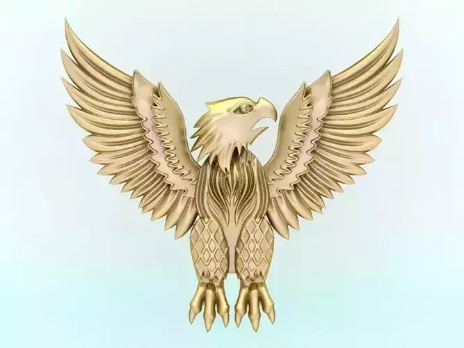 Eagle for jewelry - Eagle for ring - Eagle for pendant - N931