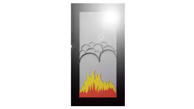 Door Fire Smoke design
