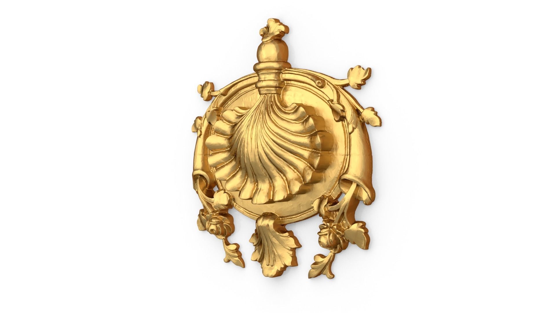 Classic decor ornament 27 3D print model_2