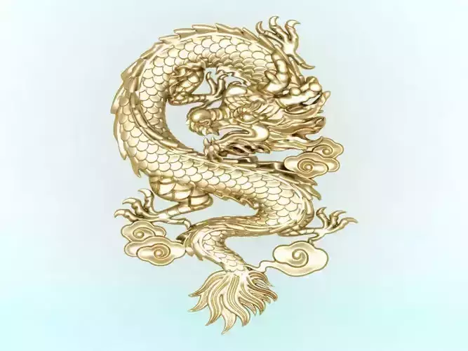 Dragon for jewelry