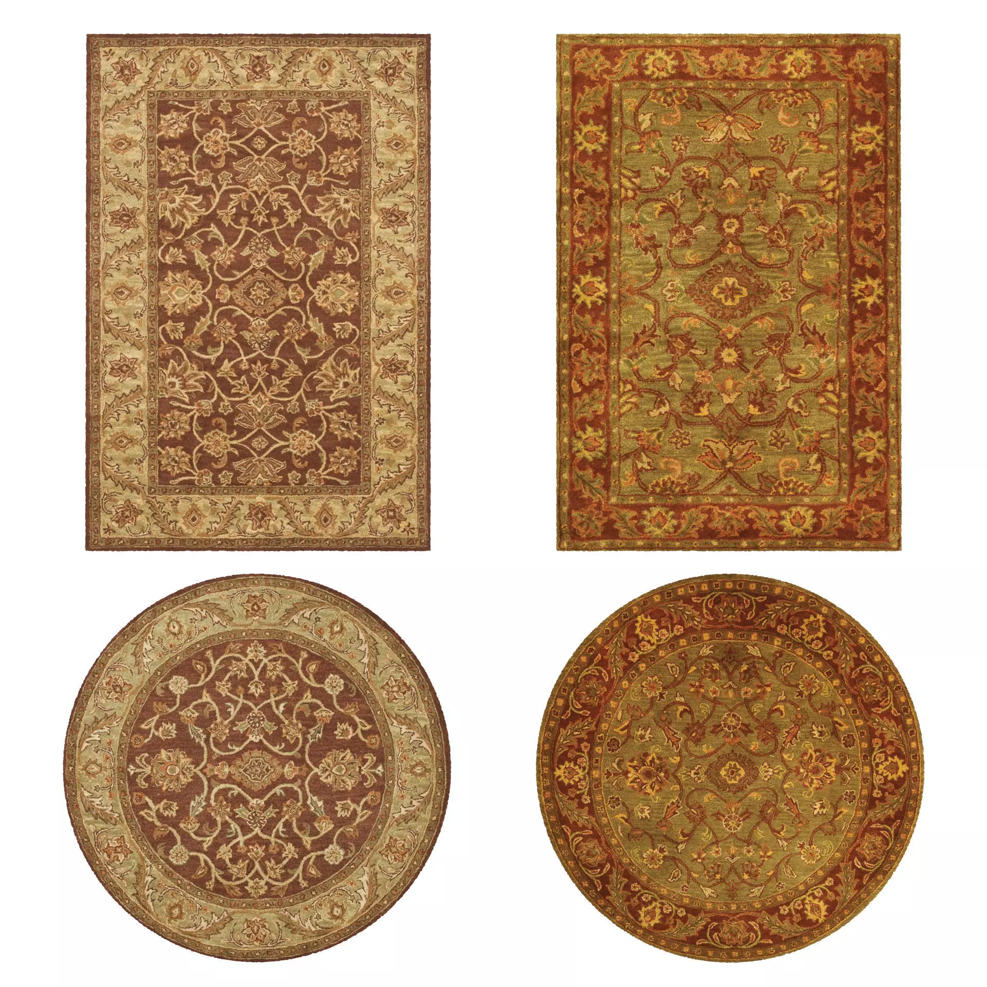 Rugs No 98 Low-poly 3D model_0