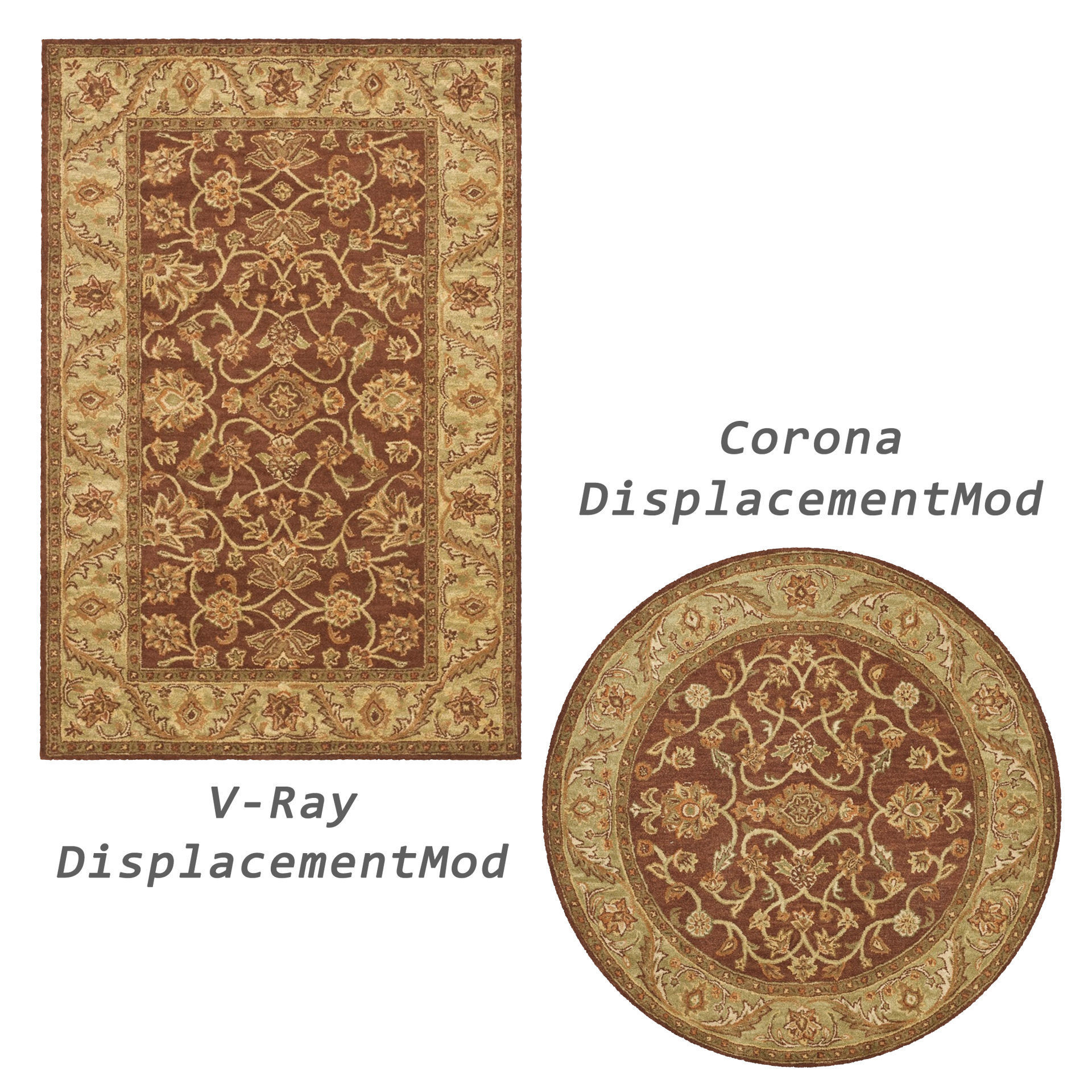 Rugs No 98 Low-poly 3D model_6