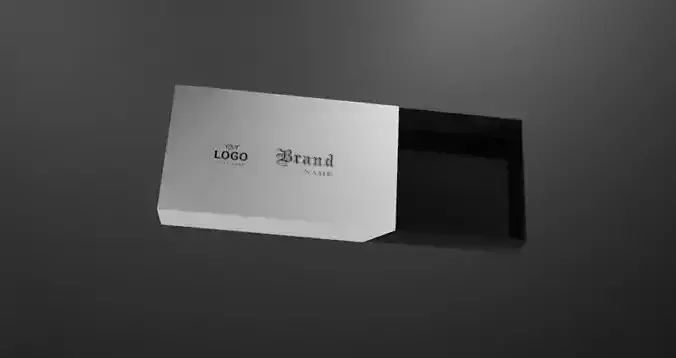 BOX product  3d model 