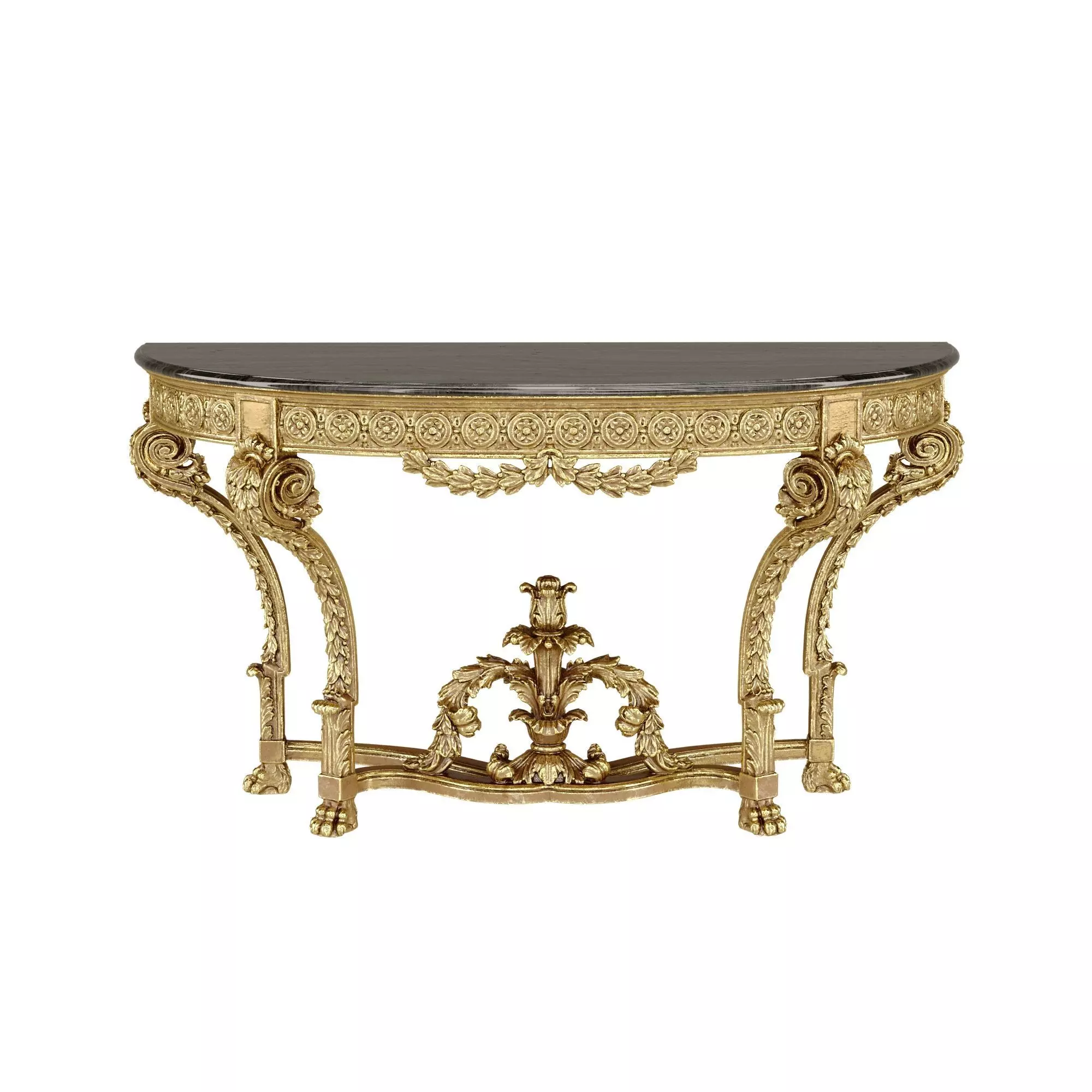 CONSOLE TABLE ROBERTO GIOVANNINI LOWPOLY Low-poly 3D model_0