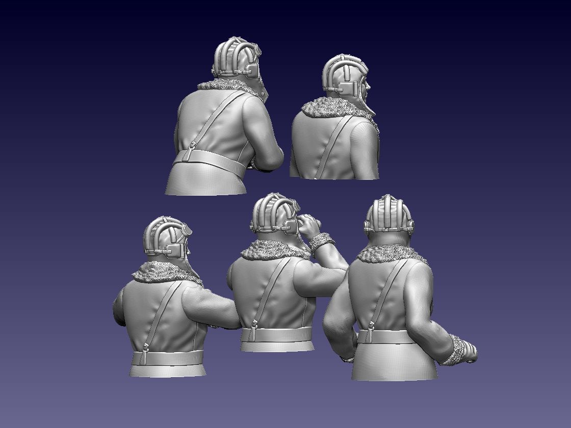 Tank Crew Ussr 3D print model_20