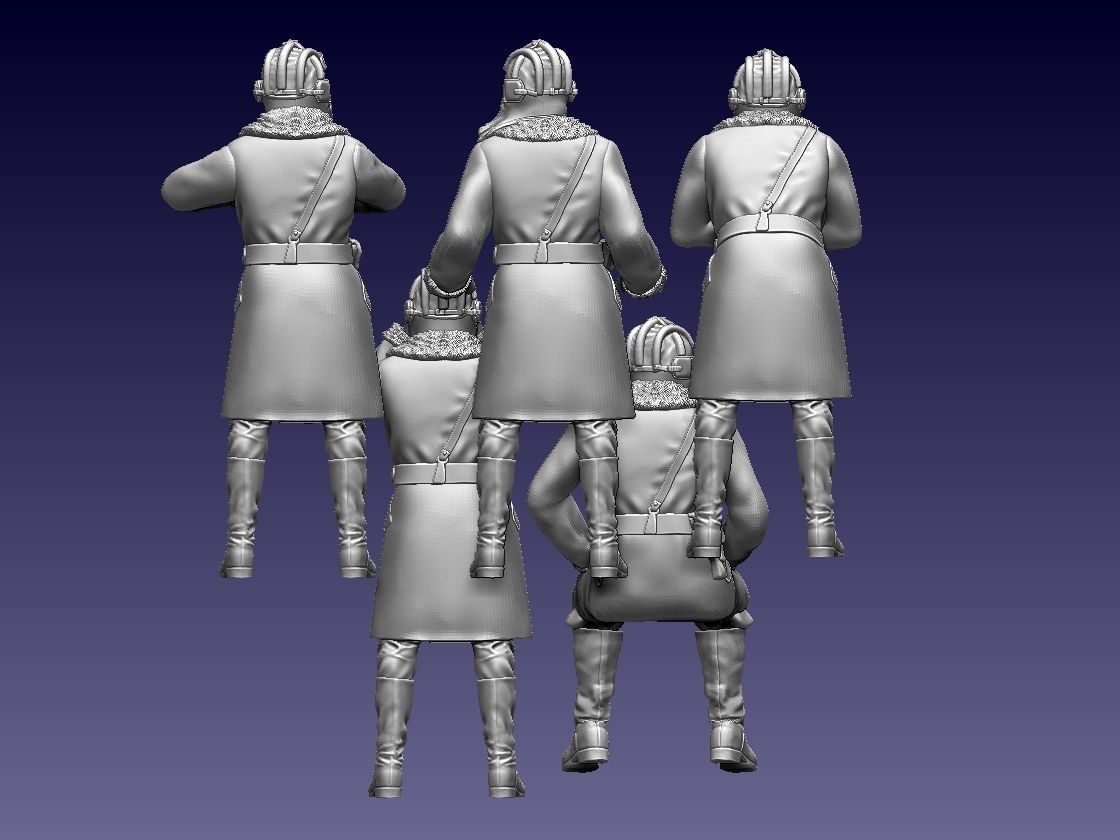 Tank Crew Ussr 3D print model_10