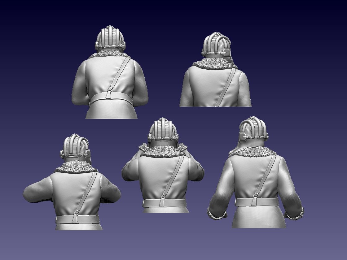 Tank Crew Ussr 3D print model_16