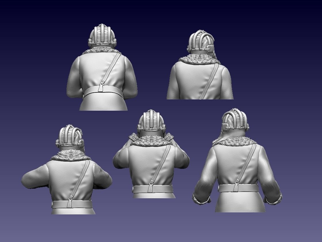 Tank Crew Ussr 3D print model_7