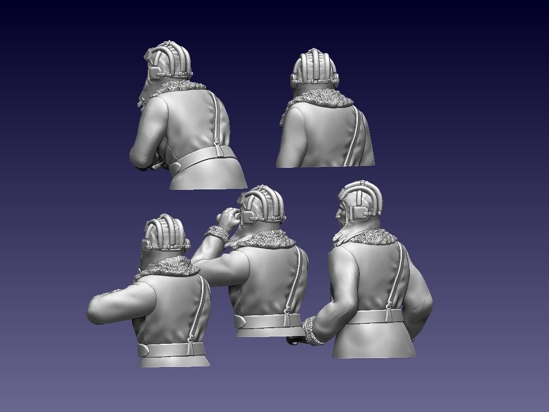 Tank Crew Ussr 3D print model_9