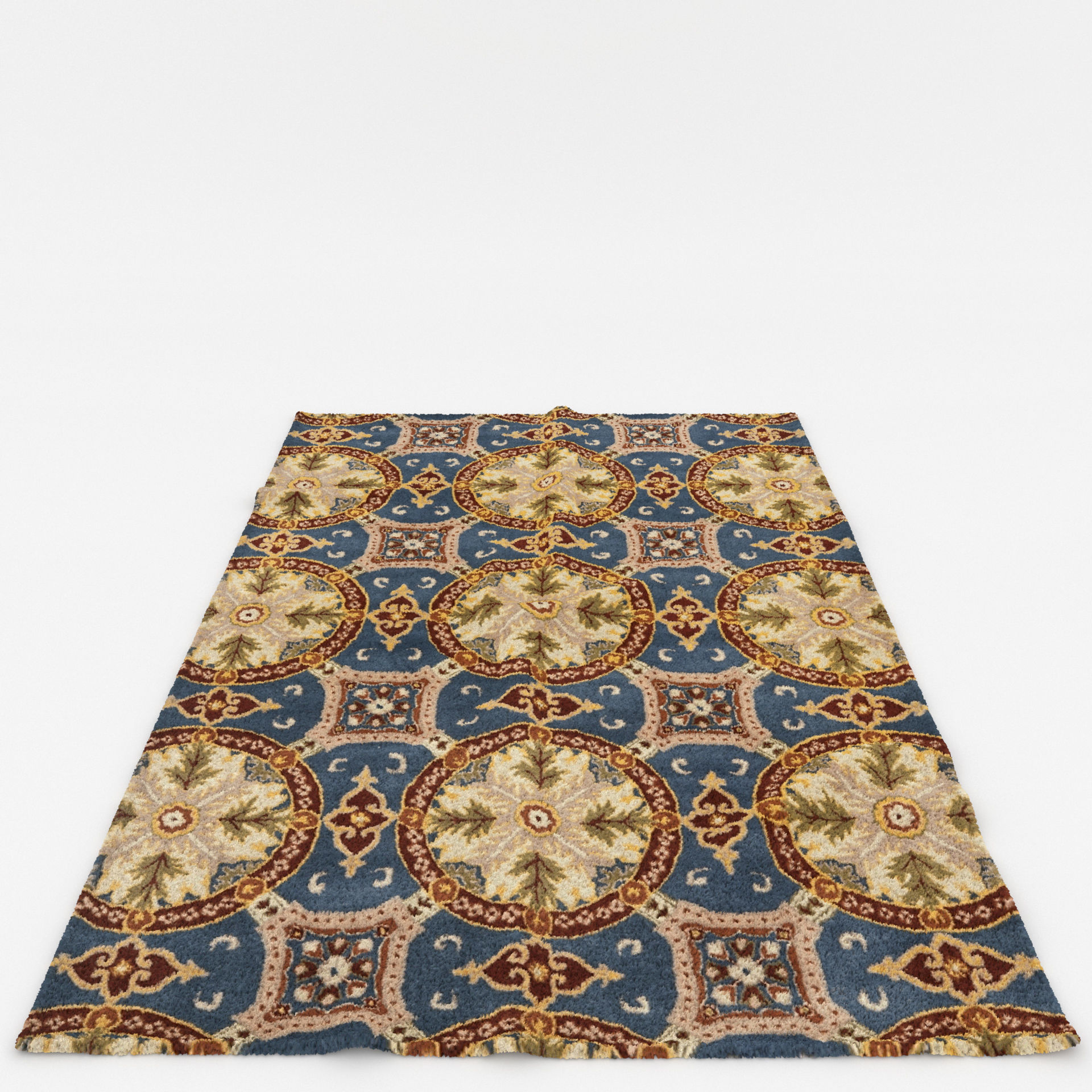 Rugs No 99 Low-poly 3D model_7