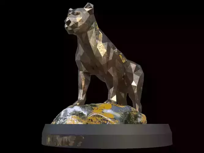 Steampunk Lioness Rock