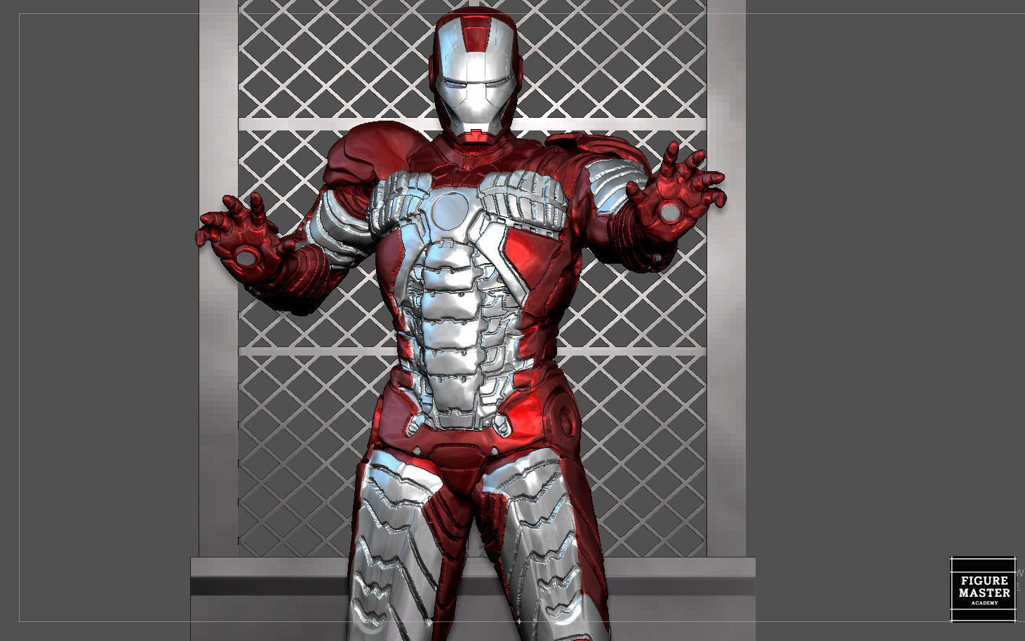 IRONMAN MARK 5 MK5 MARVEL TONY STARK MCU 3D PRINT MODEL 3D print model_19