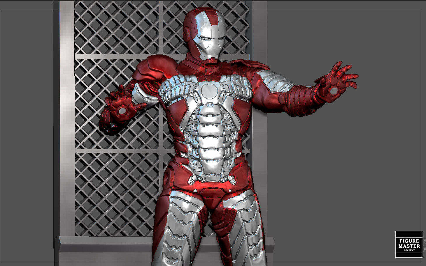 IRONMAN MARK 5 MK5 MARVEL TONY STARK MCU 3D PRINT MODEL 3D print model_20