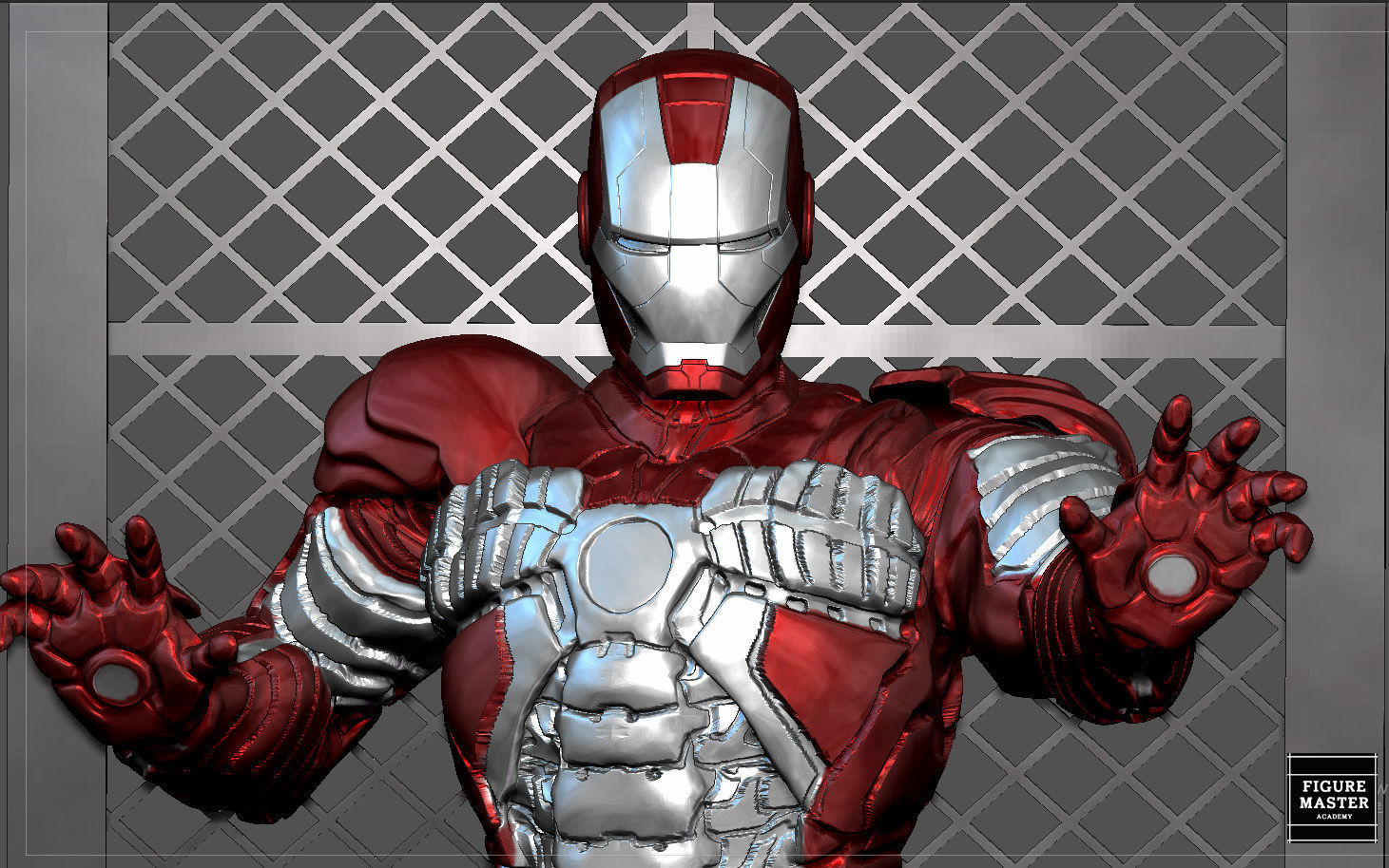 IRONMAN MARK 5 MK5 MARVEL TONY STARK MCU 3D PRINT MODEL 3D print model_5