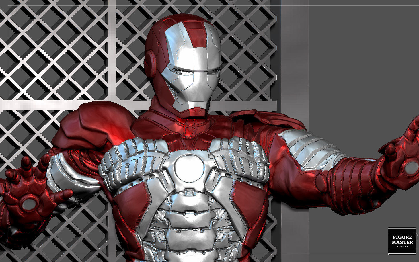 IRONMAN MARK 5 MK5 MARVEL TONY STARK MCU 3D PRINT MODEL 3D print model_2