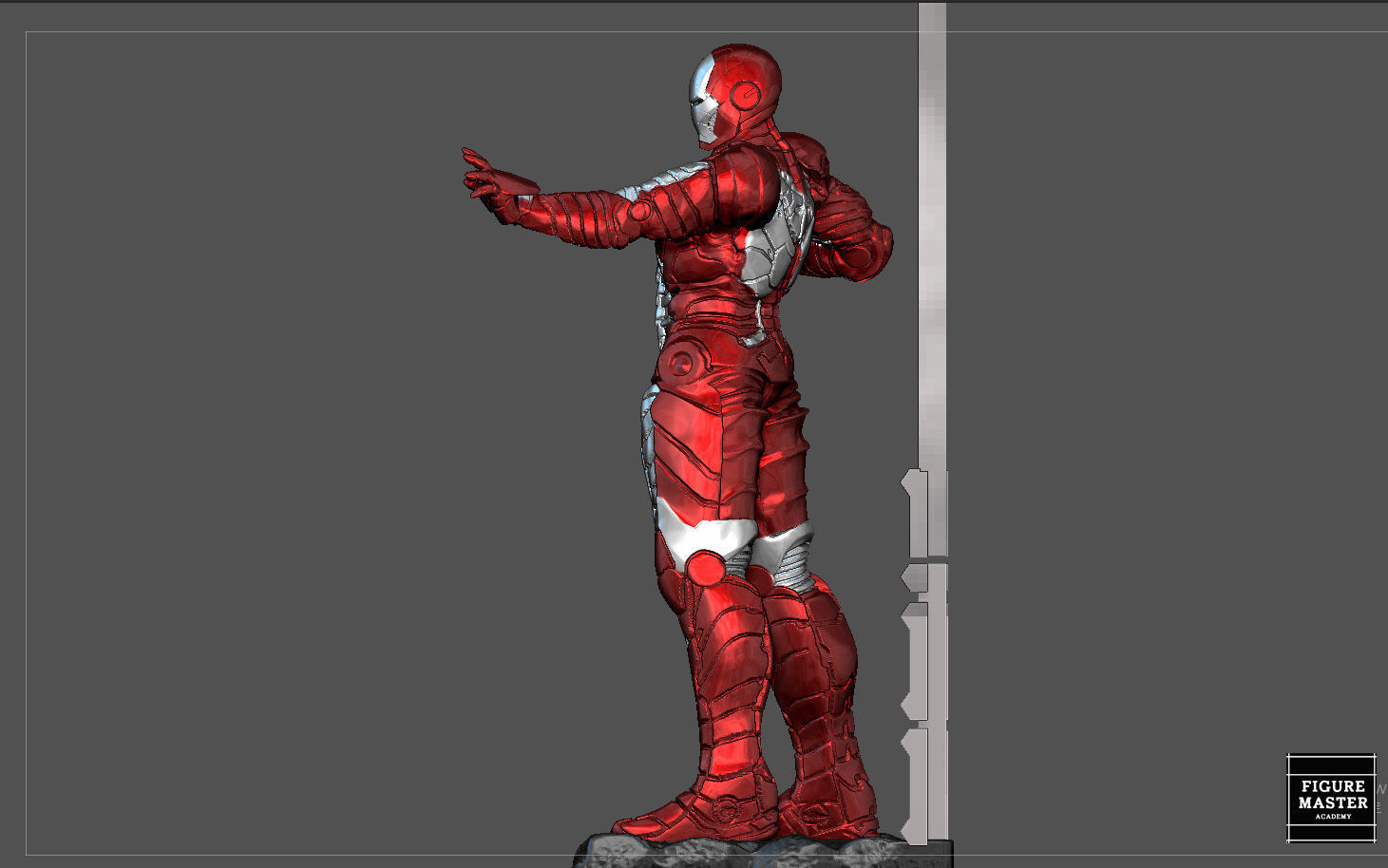 IRONMAN MARK 5 MK5 MARVEL TONY STARK MCU 3D PRINT MODEL 3D print model_16