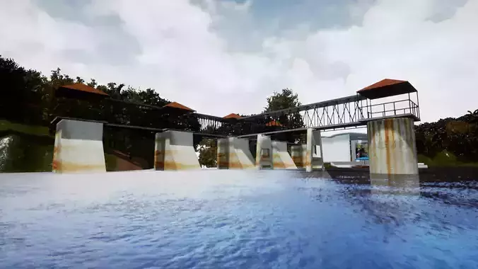 Lake Dam Bendungan Danau